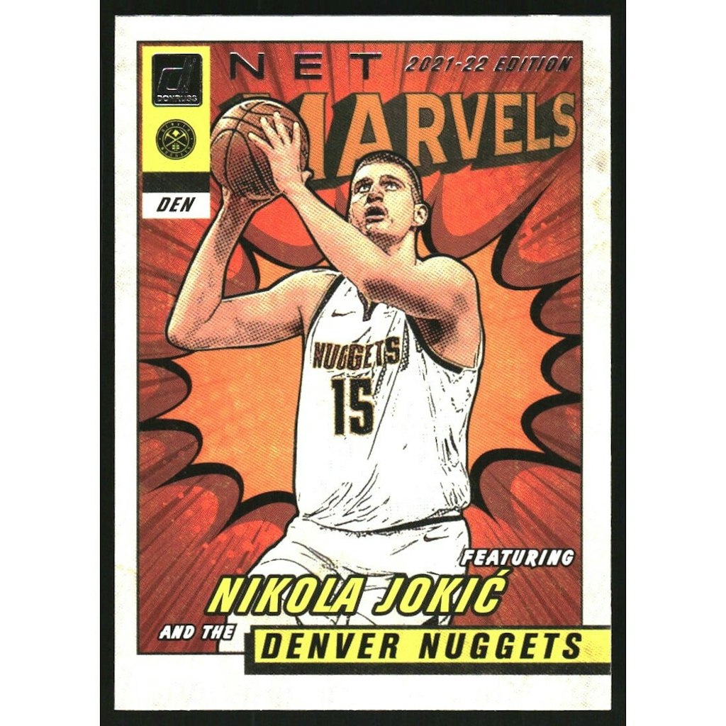 2021-22 Donruss Net Marvels Press Proof Nikola Jokic Trading Card: $10.80 2021-22 Donruss Net Marvels Press Proof Nikola Jokic Trading Card: $10.80