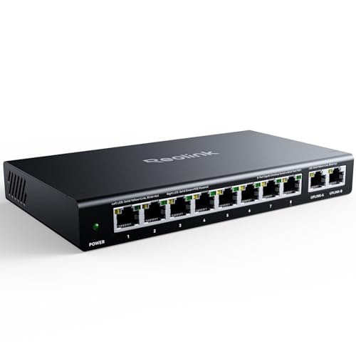 Reolink RLA-PS1 8-Port PoE Gigabit Switch: $63.74 Reolink RLA-PS1 8-Port PoE Gigabit Switch: $63.74