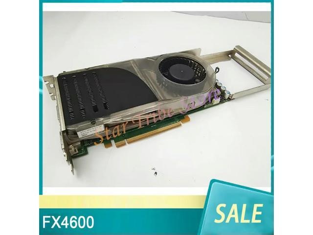 Nvidia Quadro FX4600 768MB PCIe Graphics Card: $110.16 Nvidia Quadro FX4600 768MB PCIe Graphics Card: $110.16