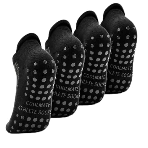 CoolMate Non-Slip Grip Socks 4-Pack: $12.74 CoolMate Non-Slip Grip Socks 4-Pack: $12.74