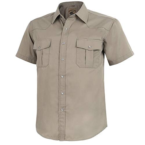 Coevals Club Men's Short Sleeve Western Snap Button Shirt: $24.64 Coevals Club Men's Short Sleeve Western Snap Button Shirt: $24.64