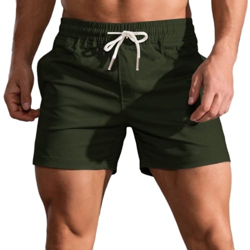 Men's 5-Inch Cotton Casual Shorts: $17.99 Men's 5-Inch Cotton Casual Shorts: $17.99