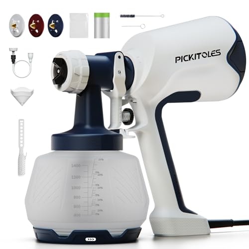 Pickitoles 1,400ML HVLP Electric Paint Sprayer: $44.99