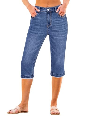 Luvamia Women's Relaxed Fit Jean Capris: $21.22 Luvamia Women's Relaxed Fit Jean Capris: $21.22