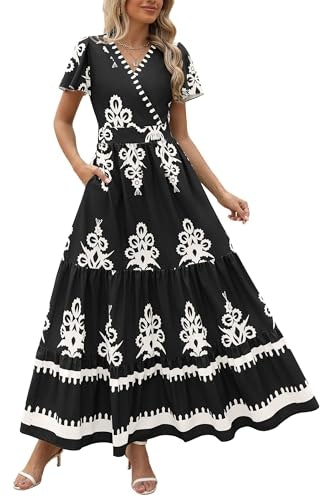 Prettygarden Women's Floral Boho Maxi Dress: $29.99 Prettygarden Women's Floral Boho Maxi Dress: $29.99