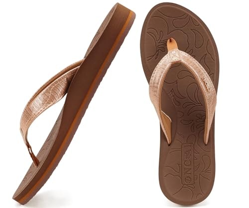Oncai Women's Arch Support Flip Flop Sandals: $14.23 Oncai Women's Arch Support Flip Flop Sandals: $14.23