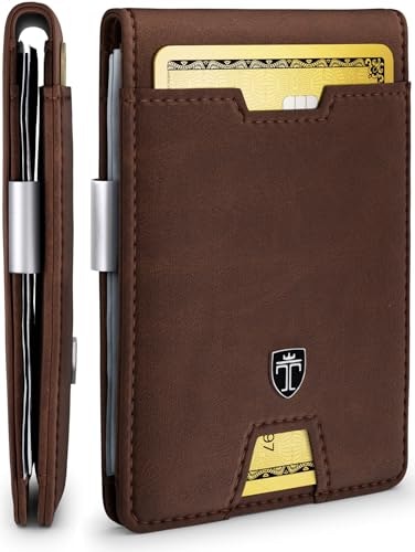 Travando RFID Money Clip Bifold Wallet: $14.95