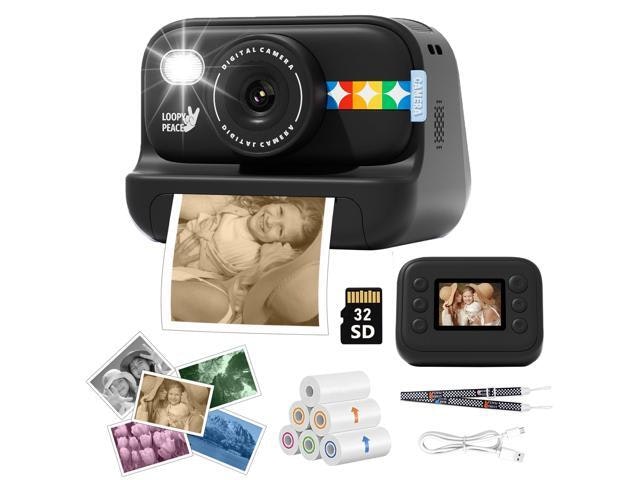 Instant Print Camera for Kids with 5 Rolls of Paper: $83.99 Instant Print Camera for Kids with 5 Rolls of Paper: $83.99