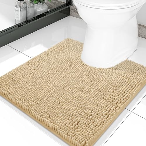 Smiry 20" x 20" U-Shaped Toilet Rug: $16.98