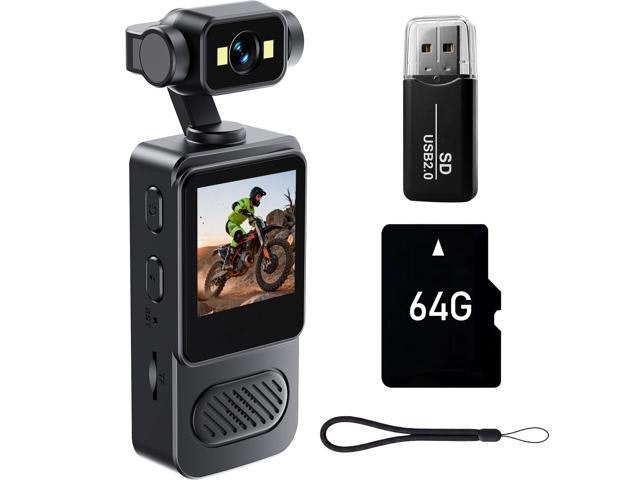 2K Body Camera with 1.54-inch Screen and 64GB TF Card Bundle: $59.99 2K Body Camera with 1.54-inch Screen and 64GB TF Card Bundle: $59.99