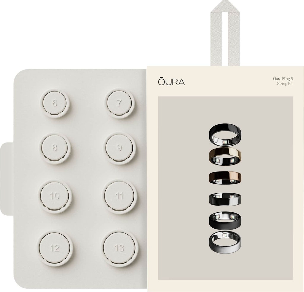 Oura Ring 5 Sizing Kit: $10 Oura Ring 5 Sizing Kit: $10