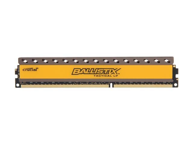 Ballistix Tactical 8GB DDR3L 1600MHz Desktop Memory: $33.80