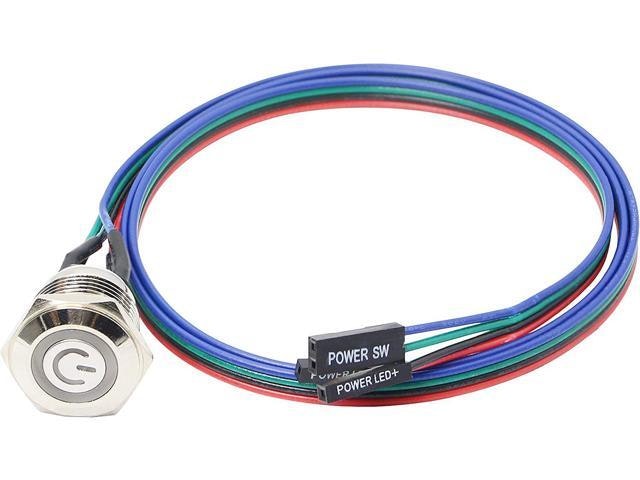 XMSJSIY PC Chassis Power Switch Button 60cm: $33.99 XMSJSIY PC Chassis Power Switch Button 60cm: $33.99