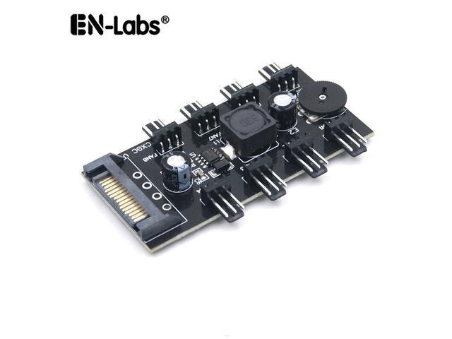 EnLabs 8-Channel 3-Pin Case Fan Speed Controller: $12.69