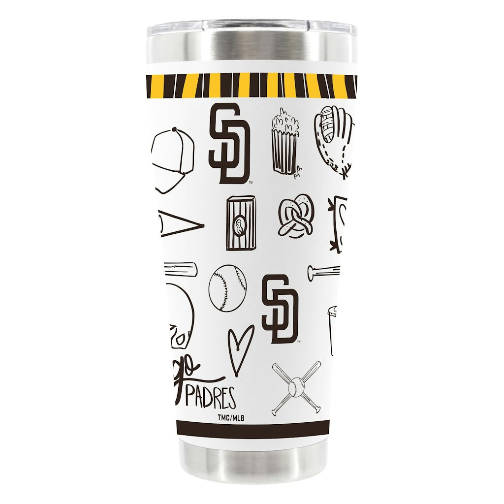 San Diego Padres 30-Ounce Stainless Steel Tumbler: $39.99 San Diego Padres 30-Ounce Stainless Steel Tumbler: $39.99