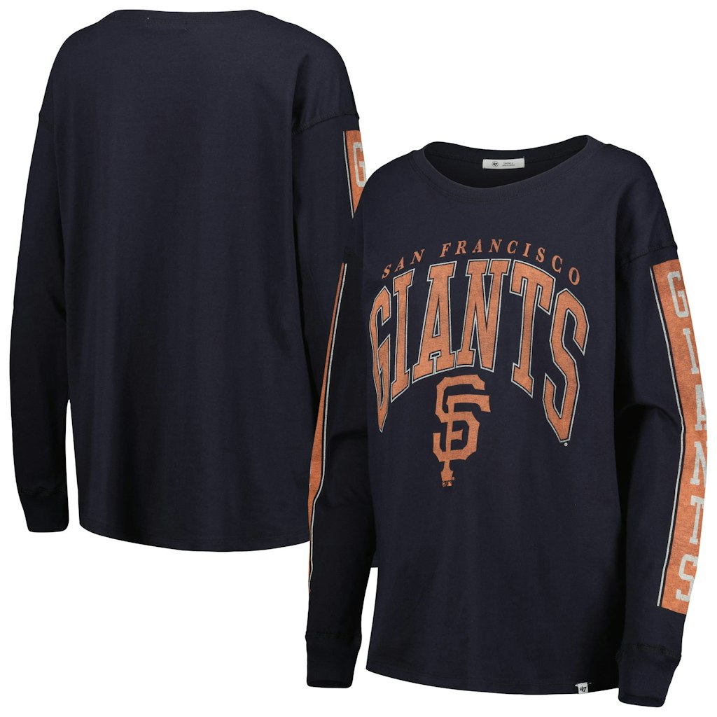 '47 Women's San Francisco Giants Statement Long Sleeve T-Shirt: $38.49 '47 Women's San Francisco Giants Statement Long Sleeve T-Shirt: $38.49