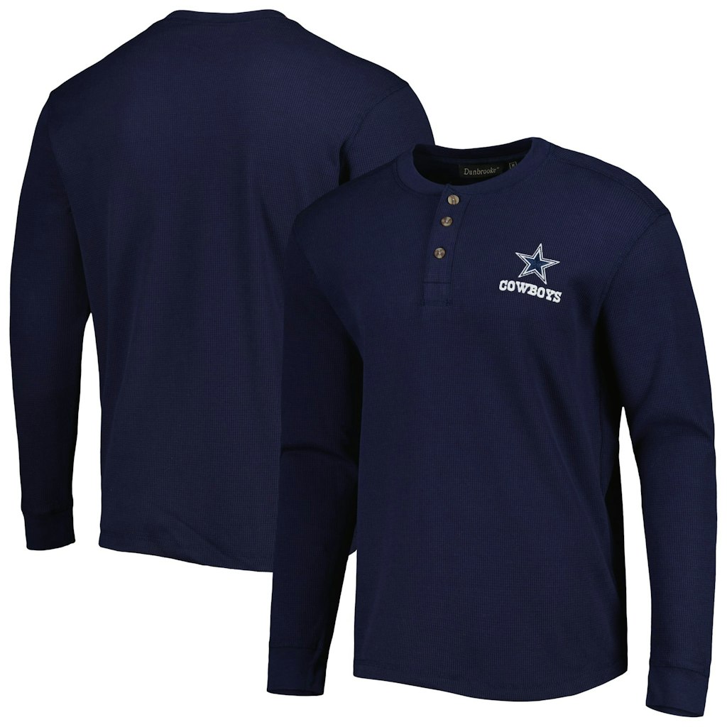 Men's Dallas Cowboys Thermal Henley Long Sleeve T-Shirt: $38.49 Men's Dallas Cowboys Thermal Henley Long Sleeve T-Shirt: $38.49
