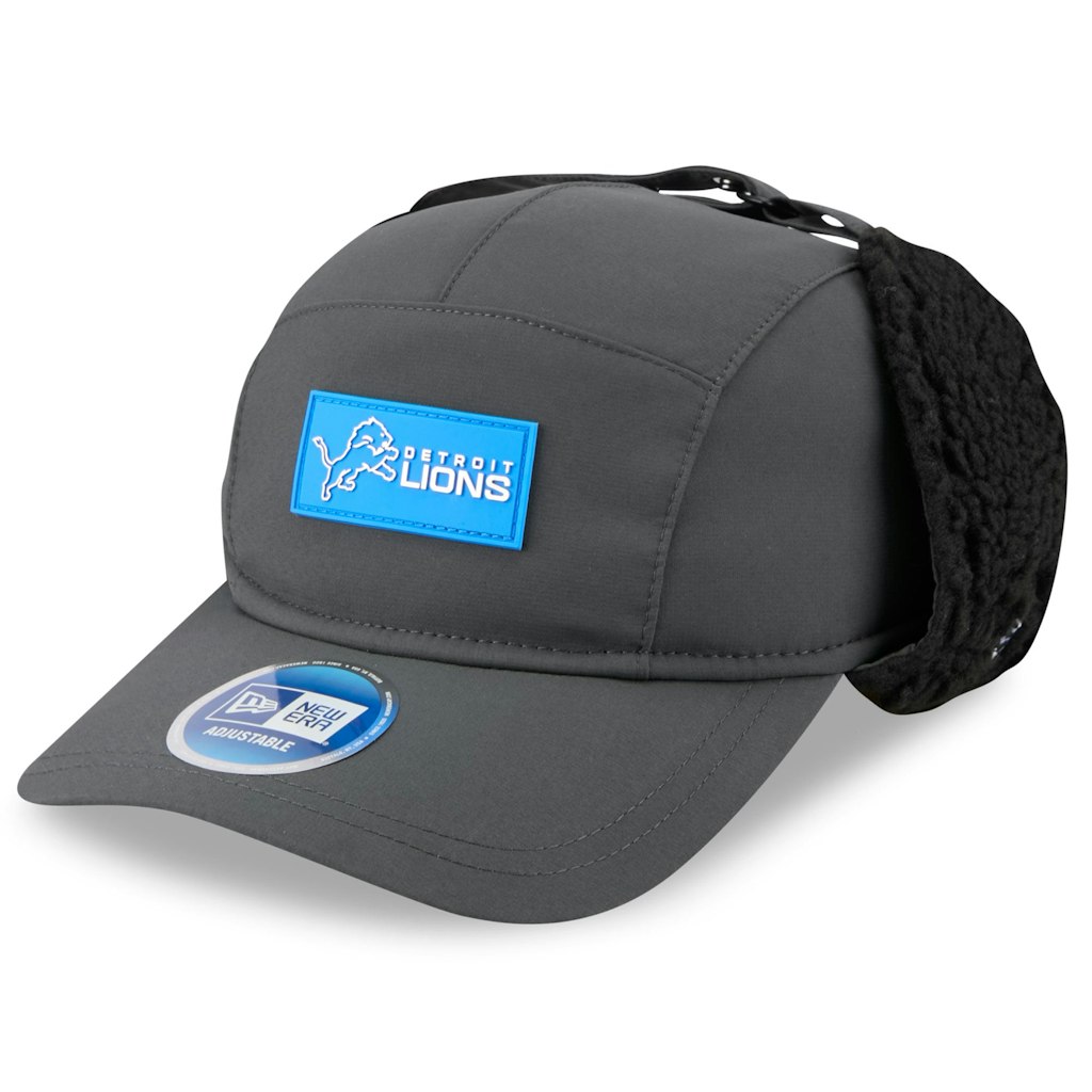 New Era Detroit Lions 2025 Sideline Cold Weather Dog Ear Hat: $48.99