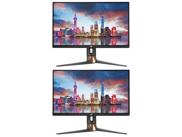 Asus ROG Swift 27" 1440p HDR IPS LED G-Sync Monitor 2-Pack: $1,799