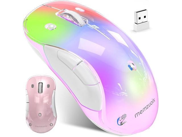 Memzuoix 2.4GHz Rechargeable Ergonomic Wireless Mouse: $59.68