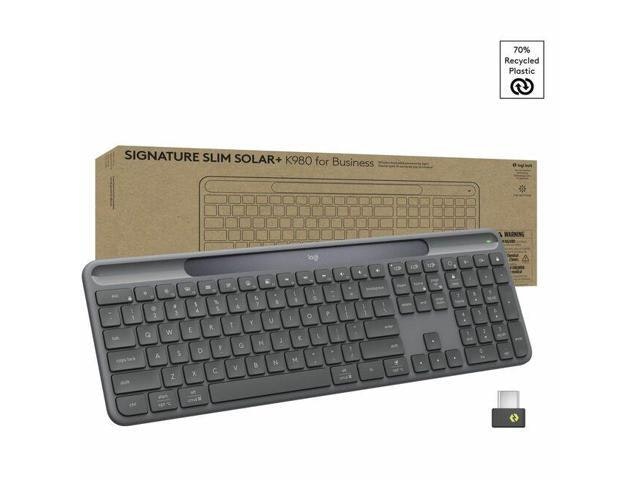 Logitech Signature Slim K980 Wireless Keyboard: $110.07