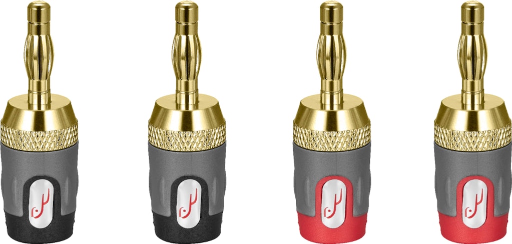 Rocketfish 24k Gold Plated Toolless Speaker Banana Plugs 4-Pack: $14.99 Rocketfish 24k Gold Plated Toolless Speaker Banana Plugs 4-Pack: $14.99