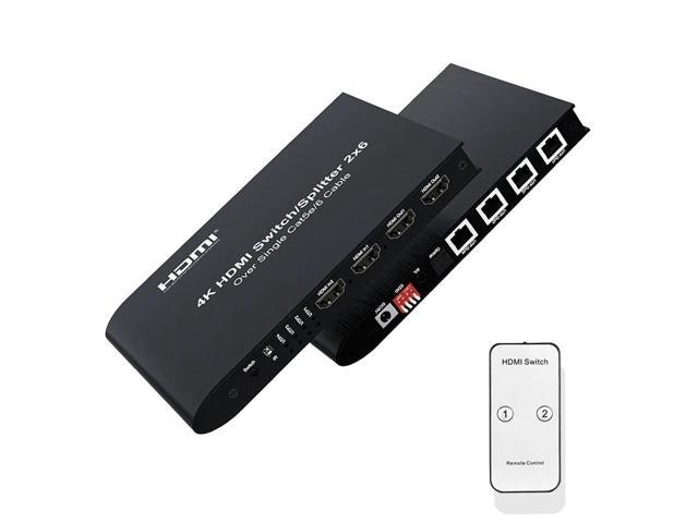 2x6 4K 30Hz 100M HDMI Extender Splitter: $312.93 2x6 4K 30Hz 100M HDMI Extender Splitter: $312.93