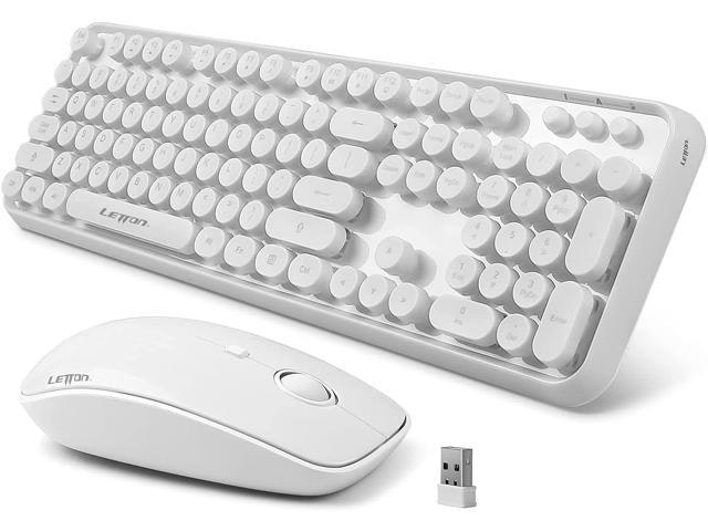 Retro Wireless Keyboard and Mouse Combo: $74.77 Retro Wireless Keyboard and Mouse Combo: $74.77