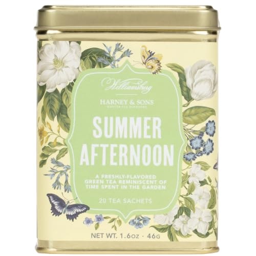 Harney & Sons Summer Afternoon Green Tea 20-Sachet Tin: $11.63 Harney & Sons Summer Afternoon Green Tea 20-Sachet Tin: $11.63