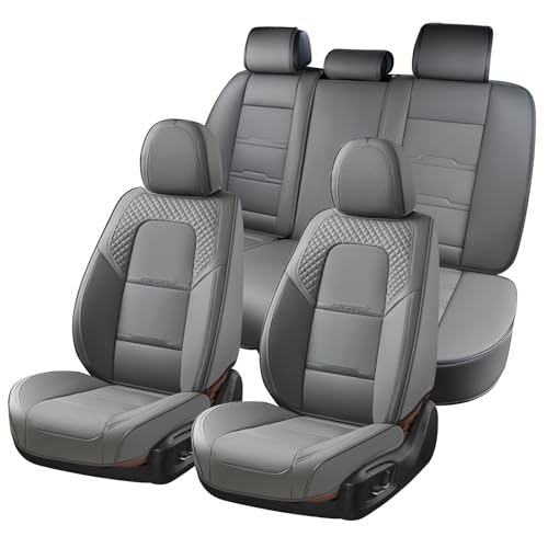 Coverado Nappa Leather Universal Car Seat Cover 5-Piece Set: $124.19