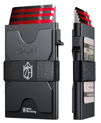 Slim RFID Card Holder Wallet for $10 + free shipping w/ Prime