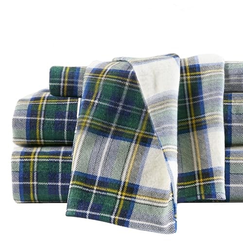 Comfort Spaces Queen Size Cotton Flannel Sheet Set 4-Piece: $30.99 Comfort Spaces Queen Size Cotton Flannel Sheet Set 4-Piece: $30.99