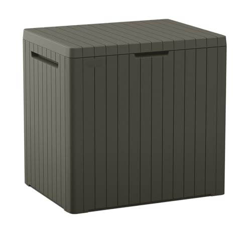 Keter City 30-Gallon Outdoor Storage Box and Patio Side Table: $26.99