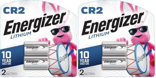 Energizer CR2 Lithium Batteries 4-Pack: $12.20 Energizer CR2 Lithium Batteries 4-Pack: $12.20