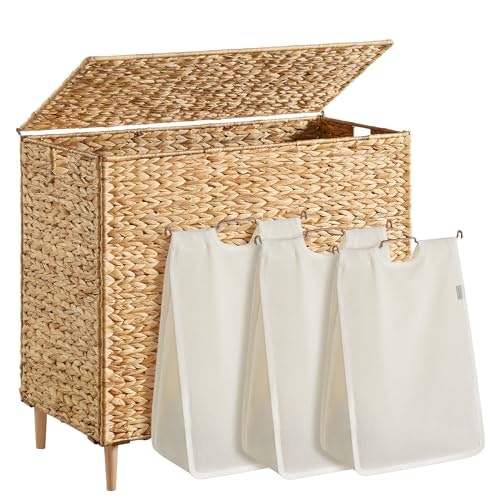 Songmics 180L Wicker Laundry Hamper with Lid: $69.99 Songmics 180L Wicker Laundry Hamper with Lid: $69.99