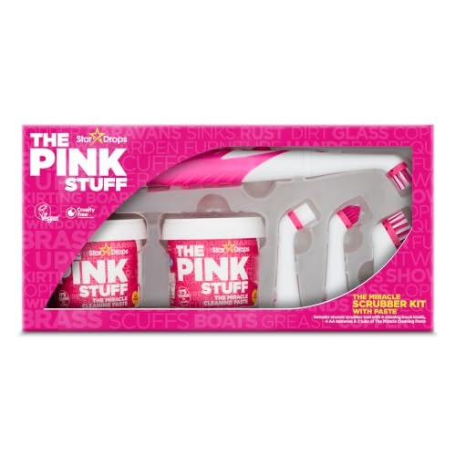 Stardrops The Pink Stuff Miracle Scrubber Kit 6-Piece Set: $33.68