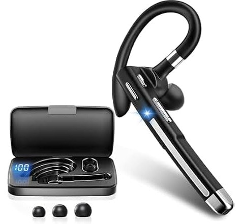 Hsility Bluetooth Earbuds w/ Mic: $17