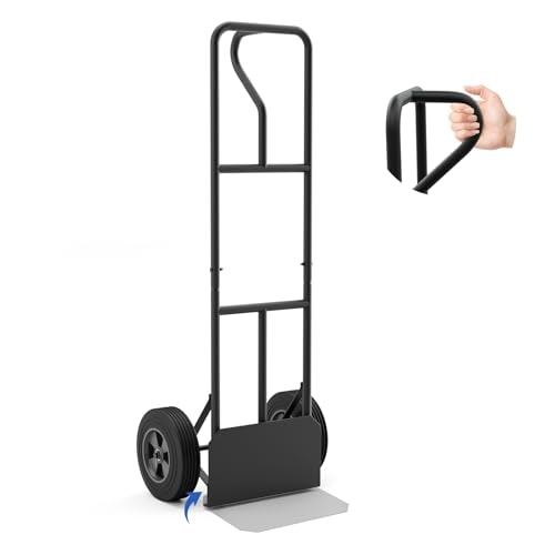 Goplus 770-Pound Capacity P-Handle Hand Truck: $65.69 Goplus 770-Pound Capacity P-Handle Hand Truck: $65.69