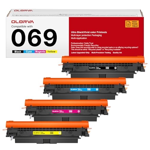Canon 069 Toner Cartridge 4-Pack: $85.45 Canon 069 Toner Cartridge 4-Pack: $85.45