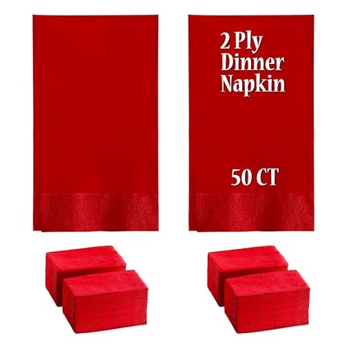 Perfectware 15" x 17" 2-Ply Paper Dinner Napkins 50-Pack: $8.91 Perfectware 15" x 17" 2-Ply Paper Dinner Napkins 50-Pack: $8.91