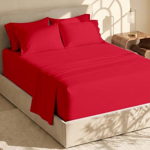 Hearth & Harbor 6-Piece Extra Deep Pocket King Sheet Set: $26.40 Hearth & Harbor 6-Piece Extra Deep Pocket King Sheet Set: $26.40