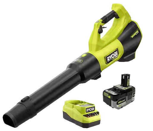 Ryobi ONE+ HP 18V Brushless Whisper Series Leaf Blower Kit: $199