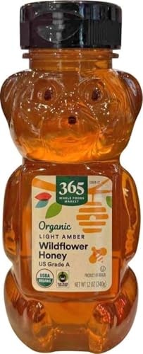 365 by Whole Foods Market Organic Light Amber Wildflower Honey 12-Ounce: $4.93 365 by Whole Foods Market Organic Light Amber Wildflower Honey 12-Ounce: $4.93