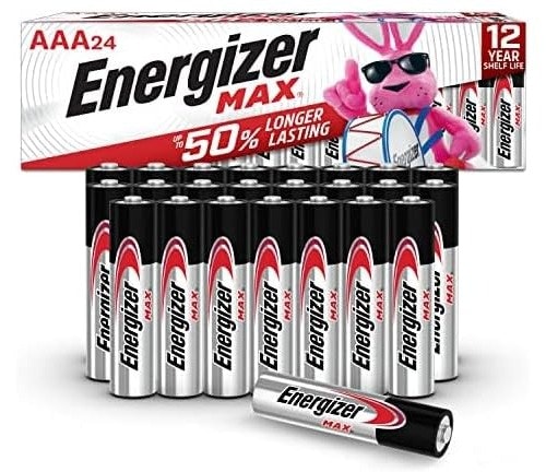 Energizer MAX AAA Batteries 24-Pack: $9.99 Energizer MAX AAA Batteries 24-Pack: $9.99