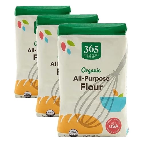 365 by Whole Foods Market Organic All Purpose Flour 80oz 3-Pack: $16.68 365 by Whole Foods Market Organic All Purpose Flour 80oz 3-Pack: $16.68