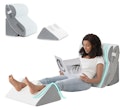 4-Piece Bed Wedge Pillow Set for $30 + free shipping w/ Prime