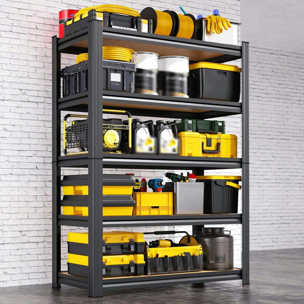 71.2" Adjustable Metal Garage Shelving Unit: $37