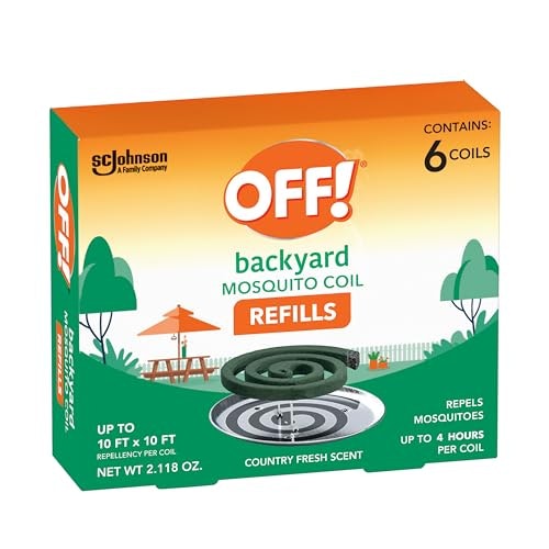 Off! Backyard Mosquito Repellent Coil Refills 6-Count: $3.37 Off! Backyard Mosquito Repellent Coil Refills 6-Count: $3.37