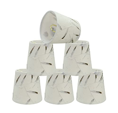 Aspen Creative Empire Clip-On Chandelier Lamp Shade 6-Pack: $46.27 Aspen Creative Empire Clip-On Chandelier Lamp Shade 6-Pack: $46.27