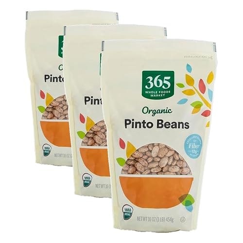 365 by Whole Foods Market Organic Pinto Beans 16-Ounce 3-Pack: $8.04 365 by Whole Foods Market Organic Pinto Beans 16-Ounce 3-Pack: $8.04